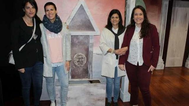 Las docentes Lulas Somoza, Sandra Gavino, Eva Pérez y María Meitín.