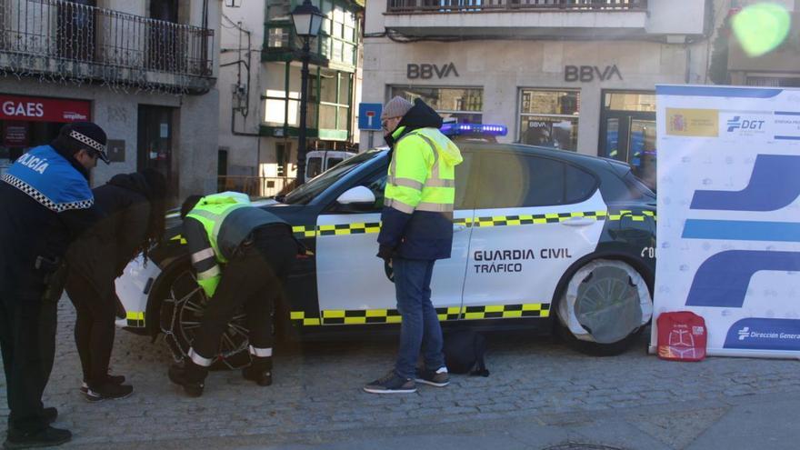 El dispositivo de la Guardia Civil en la comarca. | A. S.