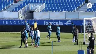 Insua, Bakis y Dani Gómez, tres bajas más y un gran problema en el 9 que mira a Cuenca