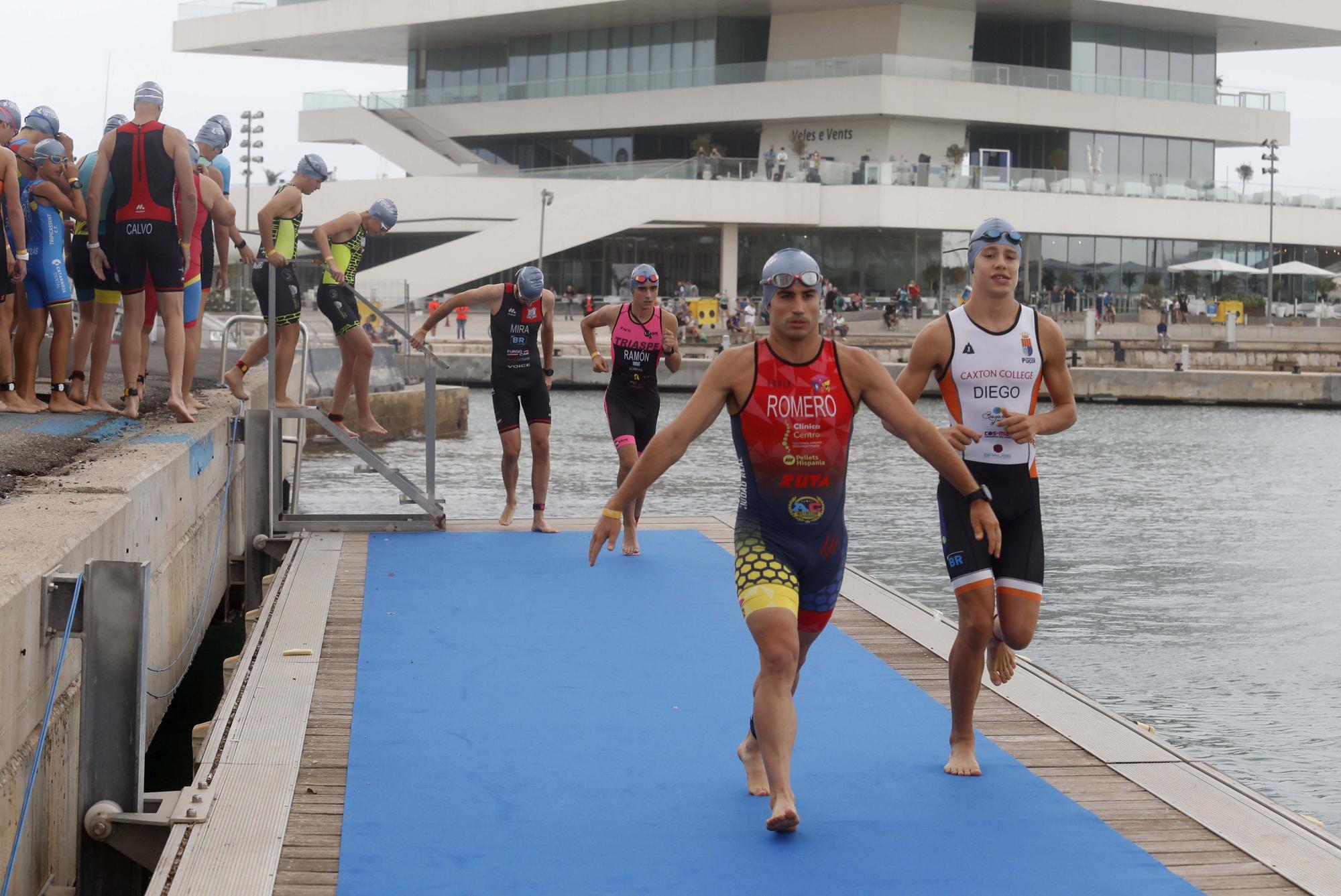 Europe Triathlon Championships Valencia 2021.  Supersprint Open masculino y femenino