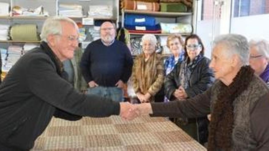 L&#039;entrega dels diners de Rober a la Fundació