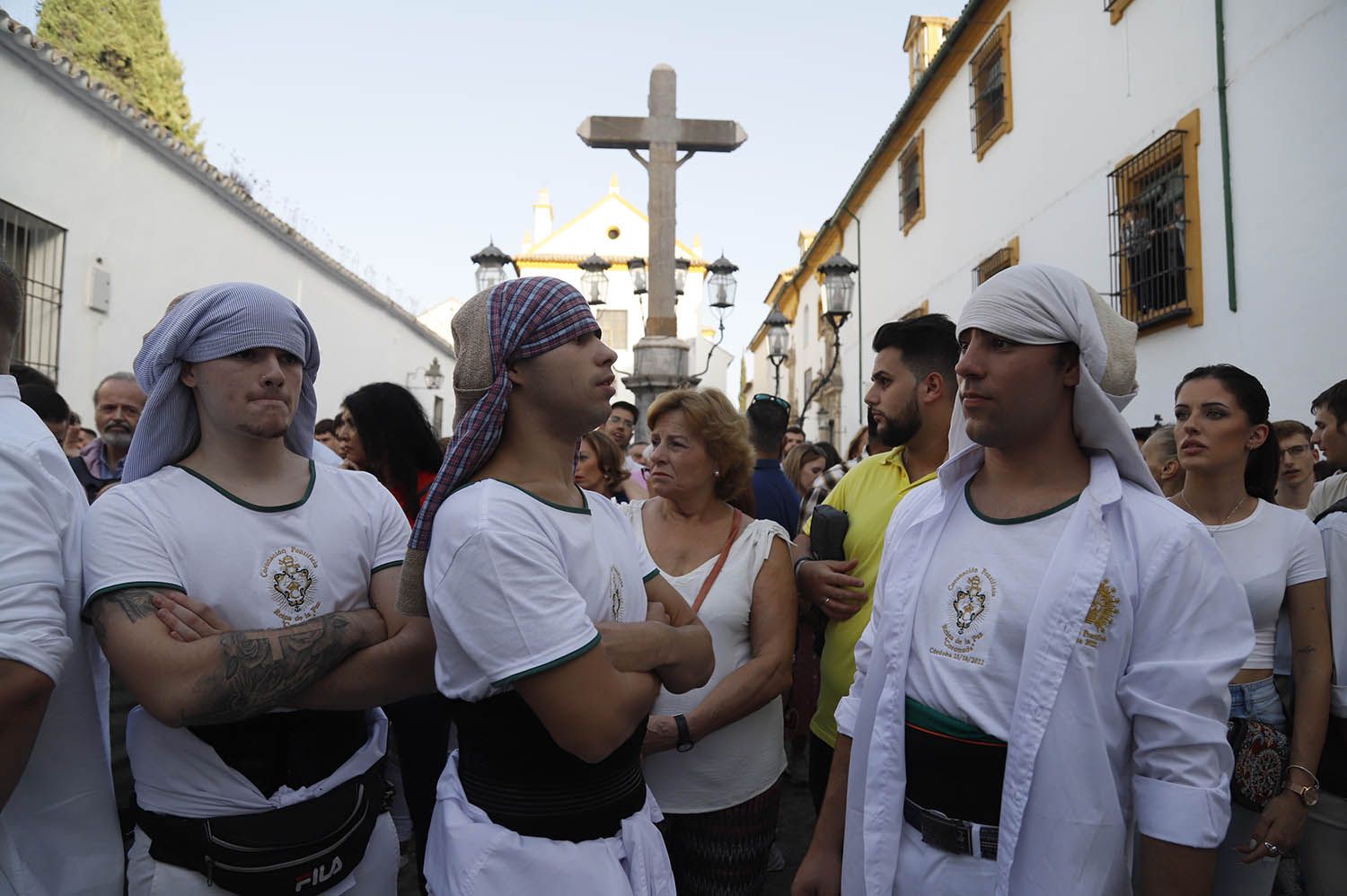 Traslado de la Virgen de La Paz hacia la Catedral antes de su coronación