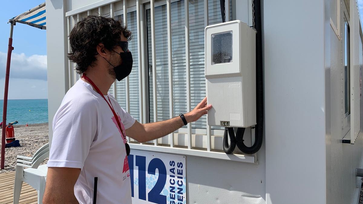 El contador de la luz también está preparado desde el primer día, aunque falta lo esencial, el suministro eléctrico.