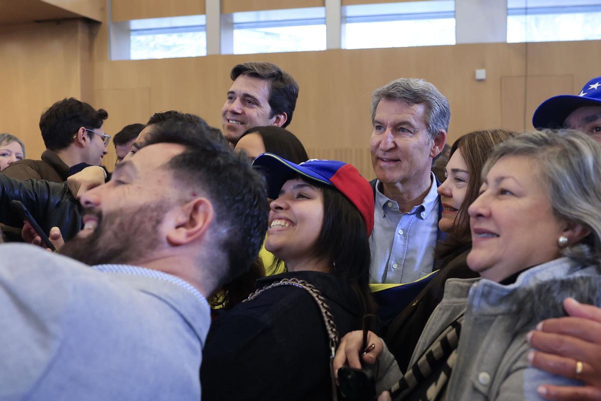 El presidente de PP, Alberto Núñez Feijóo.