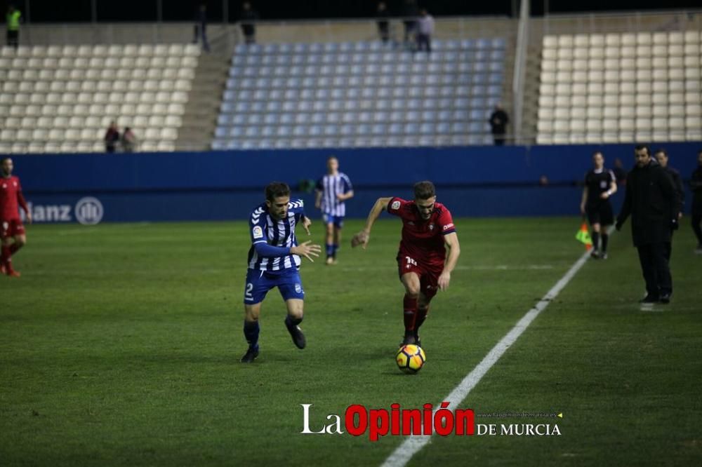 Partido entre el Lorca y el Osasuna