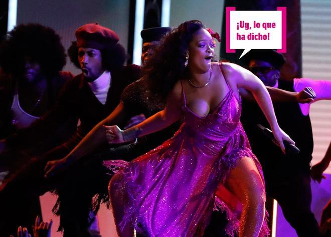 Rihanna en los Premios Grammy 2018