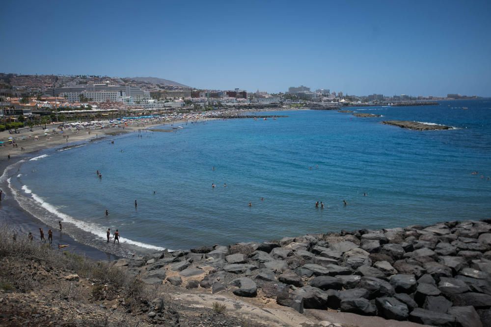 Llegada de pasajeros de TUI a aeropuerto del Sur