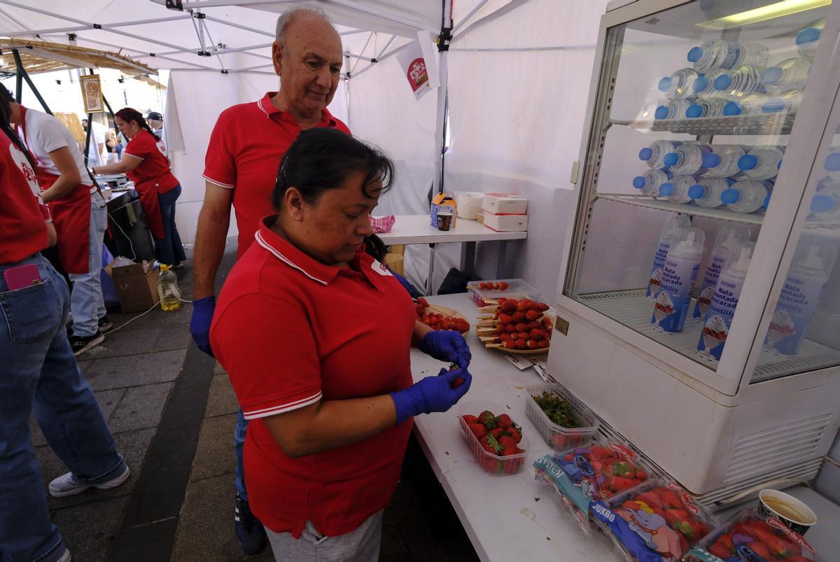 XI Feria de la Fresa, en Valsequillo