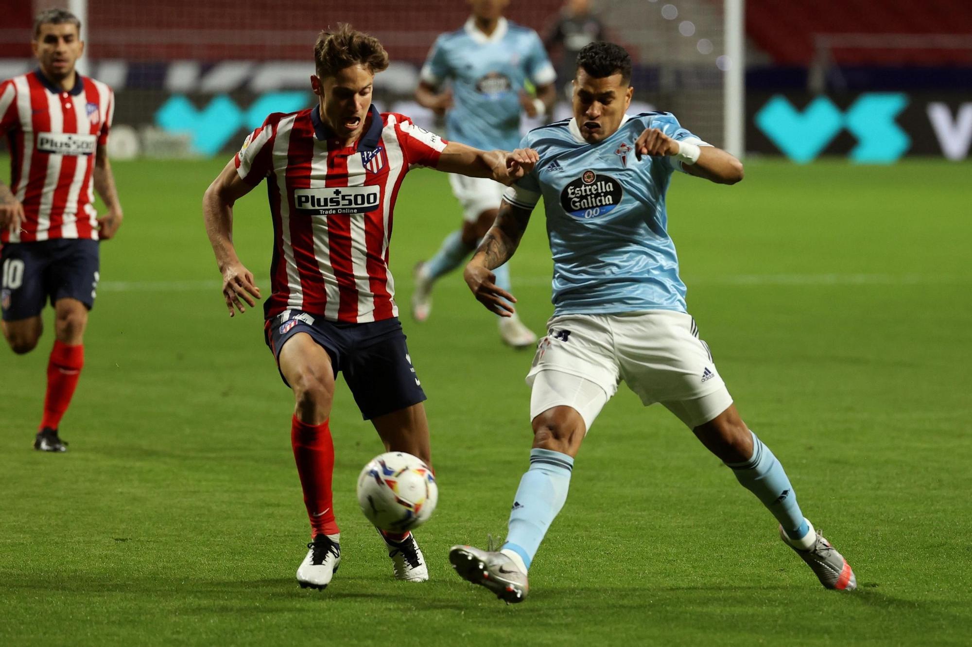 Las fotos del Atlético de Madrid - Celta en el Metropolitano