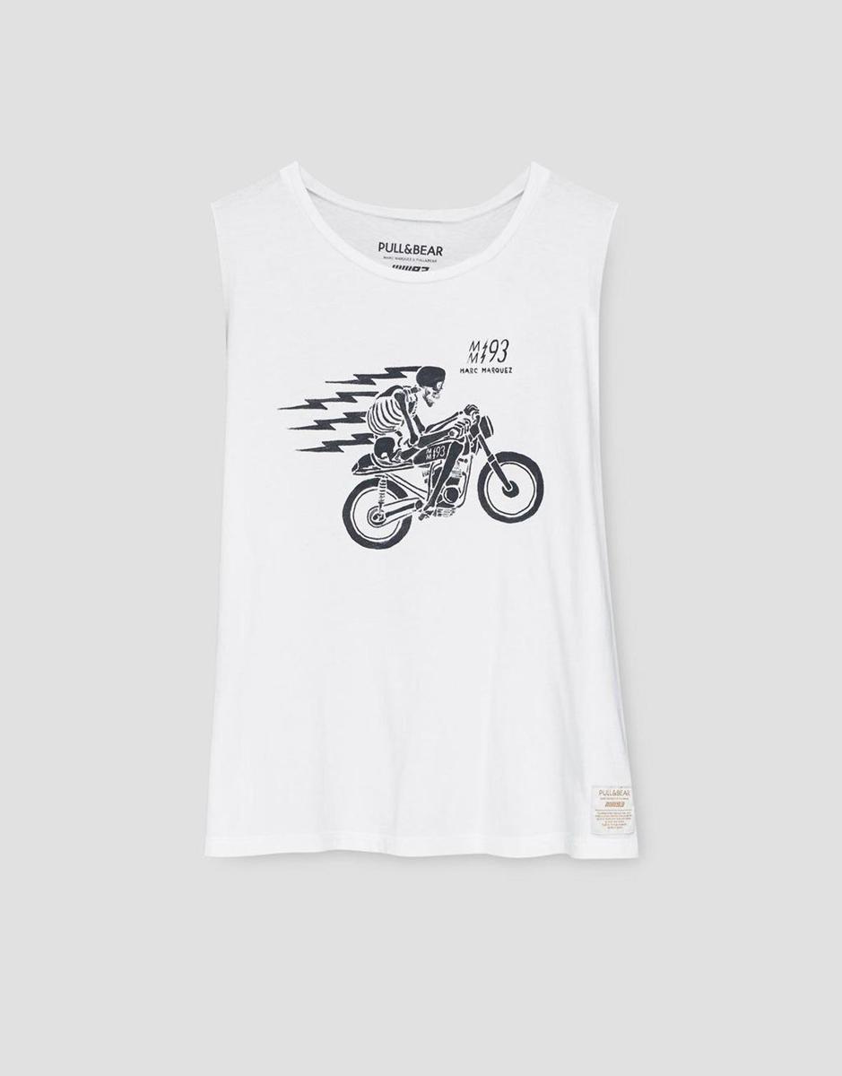 #MM93xPULLANDBEAR - Camiseta moto