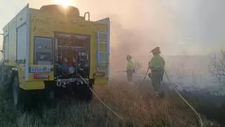 Controlado un incendio en Badilla que ha movilizado a 14 medios