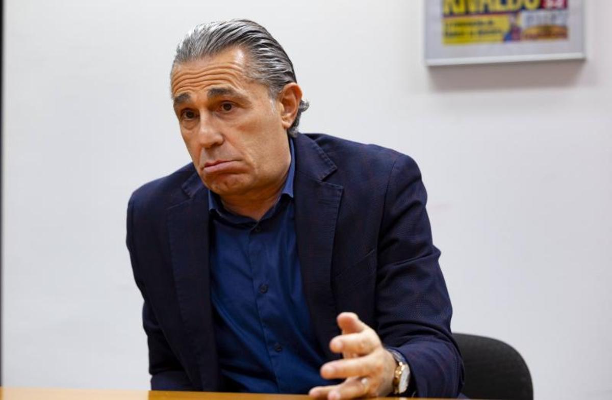 Sergio Scariolo visitó la redacción de Sport