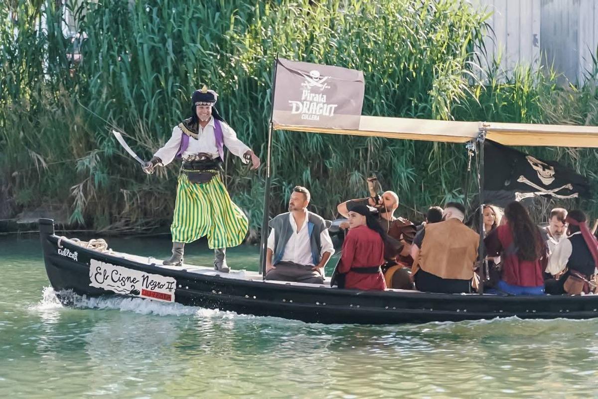 Entrada por el río del pirata Dragut.
