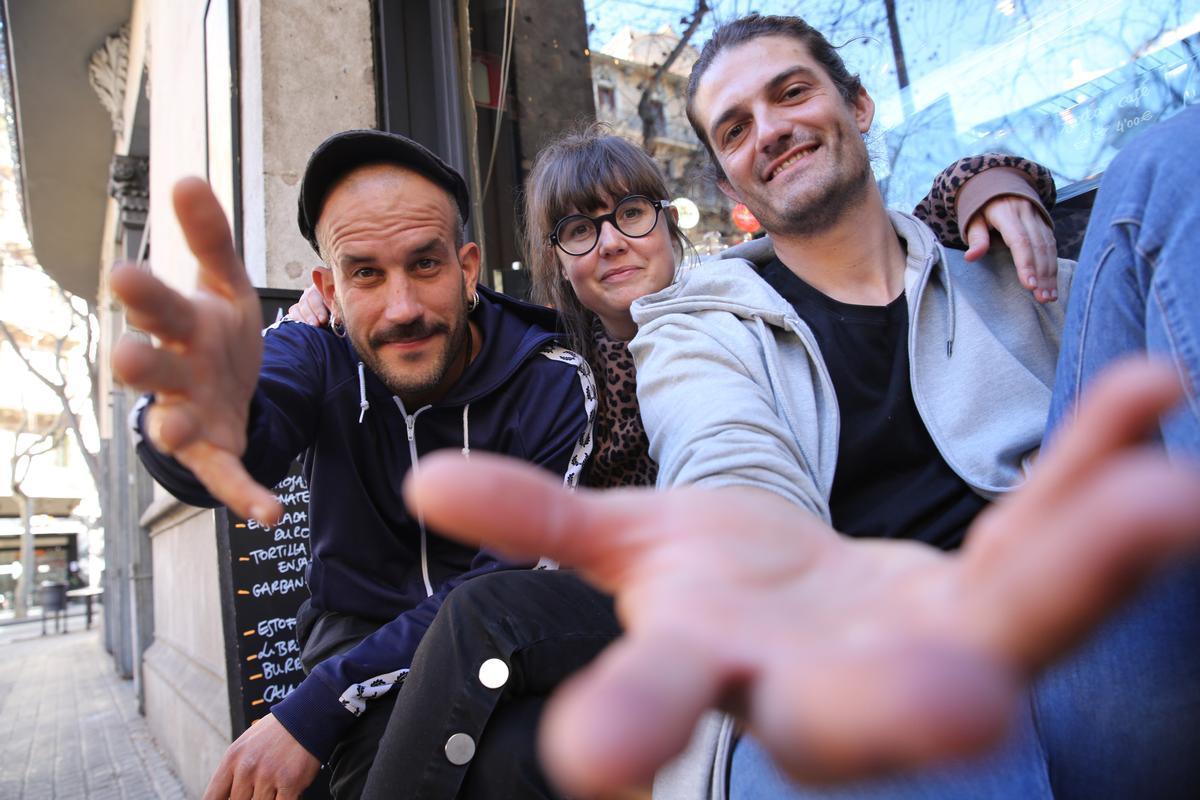 El grupo musical catalán Els Catarres