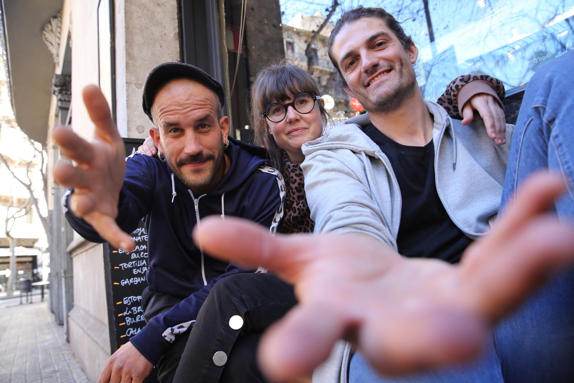BARCELONA 21/02/2022 Icult. Entrevista con el grupo de música Catalan Els Catarres.FOTO de RICARD CUGAT