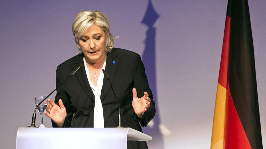 Marine Le Pen, líder del Frente Nacional francés