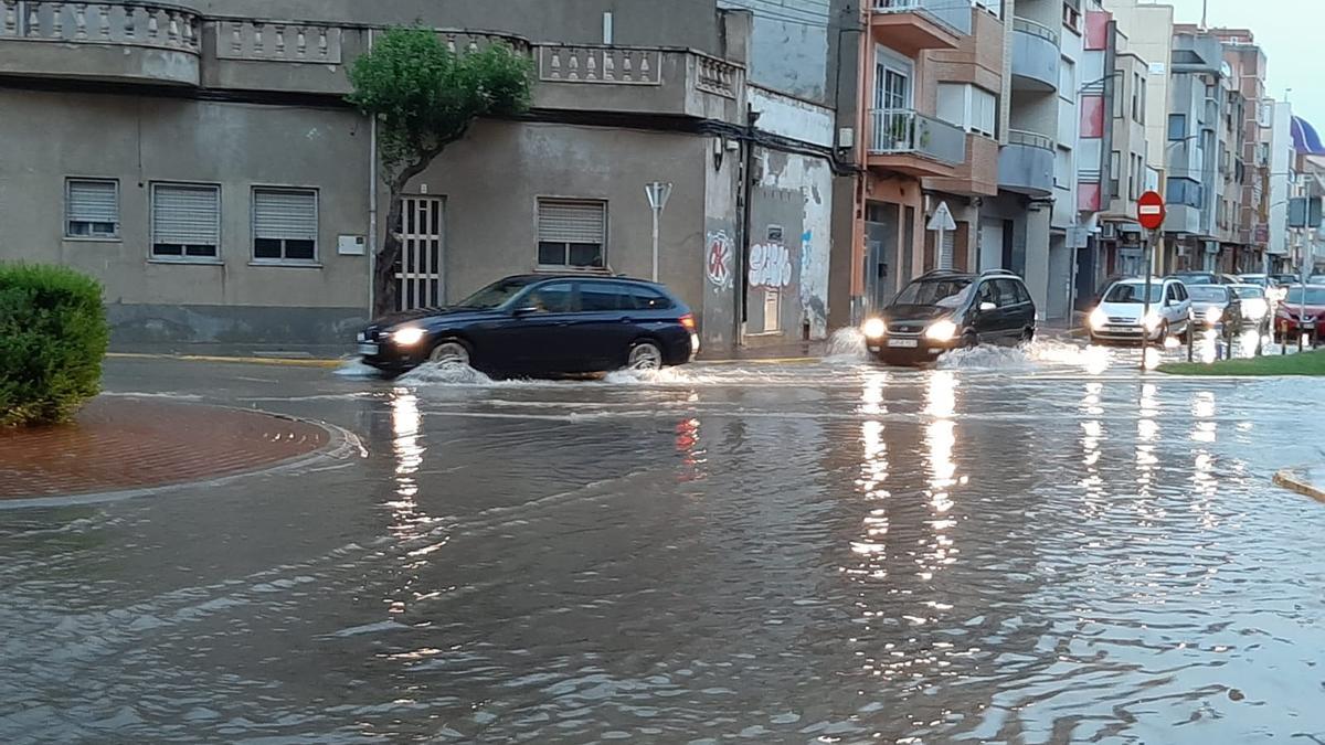 Aspecto que presentaba Benicarló durante la tarde