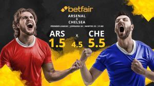 Arsenal FC vs. Chelsea FC: horario, TV, estadísticas, clasificación y pronósticos