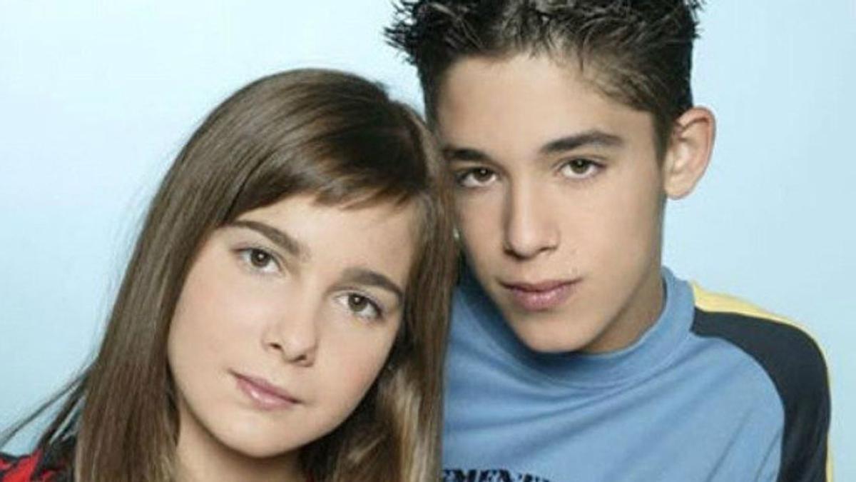 Natalia Sánchez y Victor Elías cuando protagonizaban 'Los Serrano'