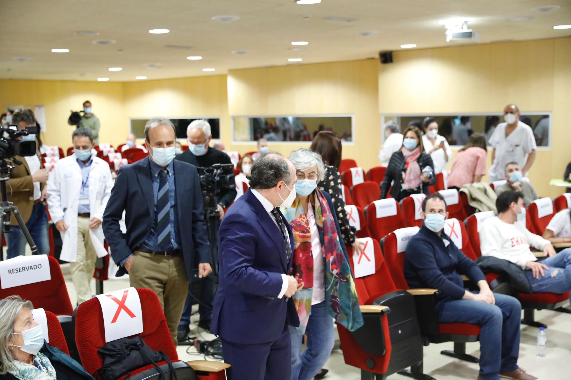 Celebración del Día de la Enfermería en el Hospital de Cabueñes