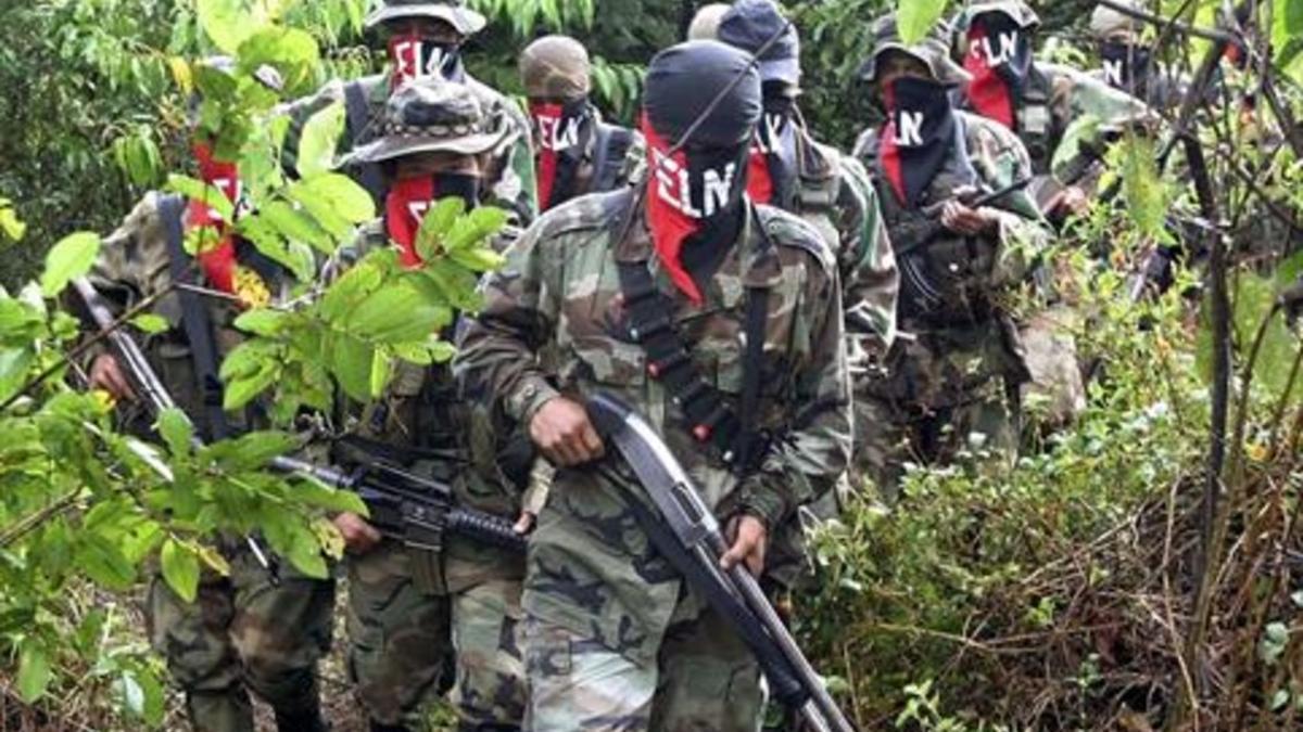 Guerrilleros del ELN.