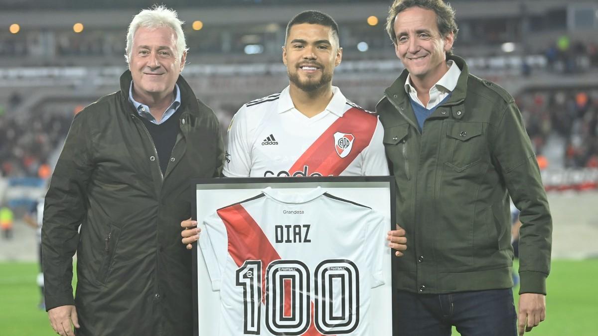 Paulo Díaz acumula más de 100 partidos con River Plate