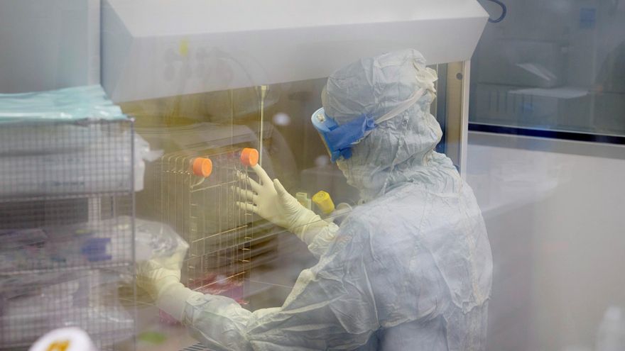 Un laboratorio de investigación.