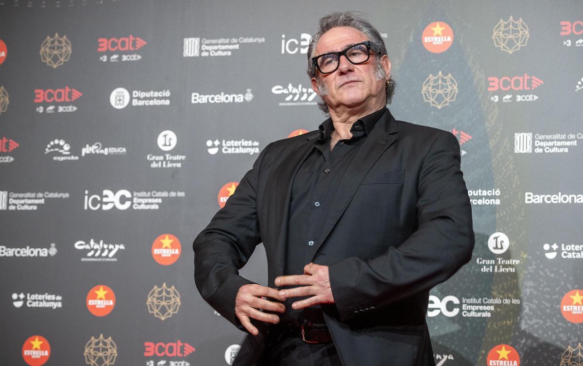 Alfombra roja de los Premis Gaudí 2026.  Sergi López