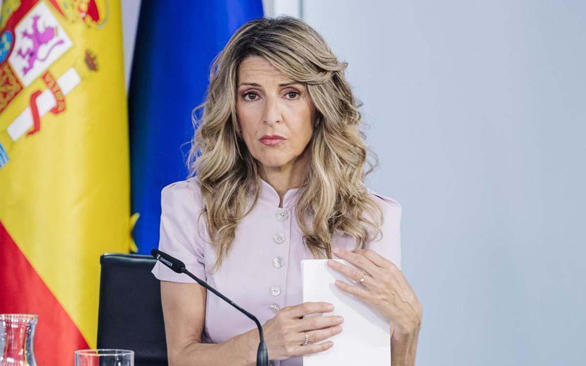 Yolanda Díaz acudirá a la manifestación del Primero de Mayo en Málaga.