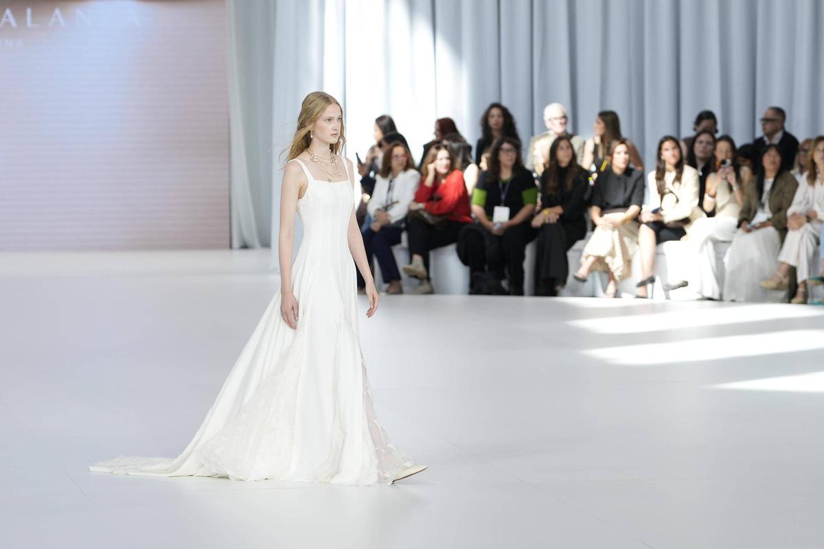 Desfile de la diseñadora Andrea Lalanza en la Barcelona Bridal Fashion Week Desfile de la diseñadora Andrea Lalanza en la Barcelona Bridal Fashion Week