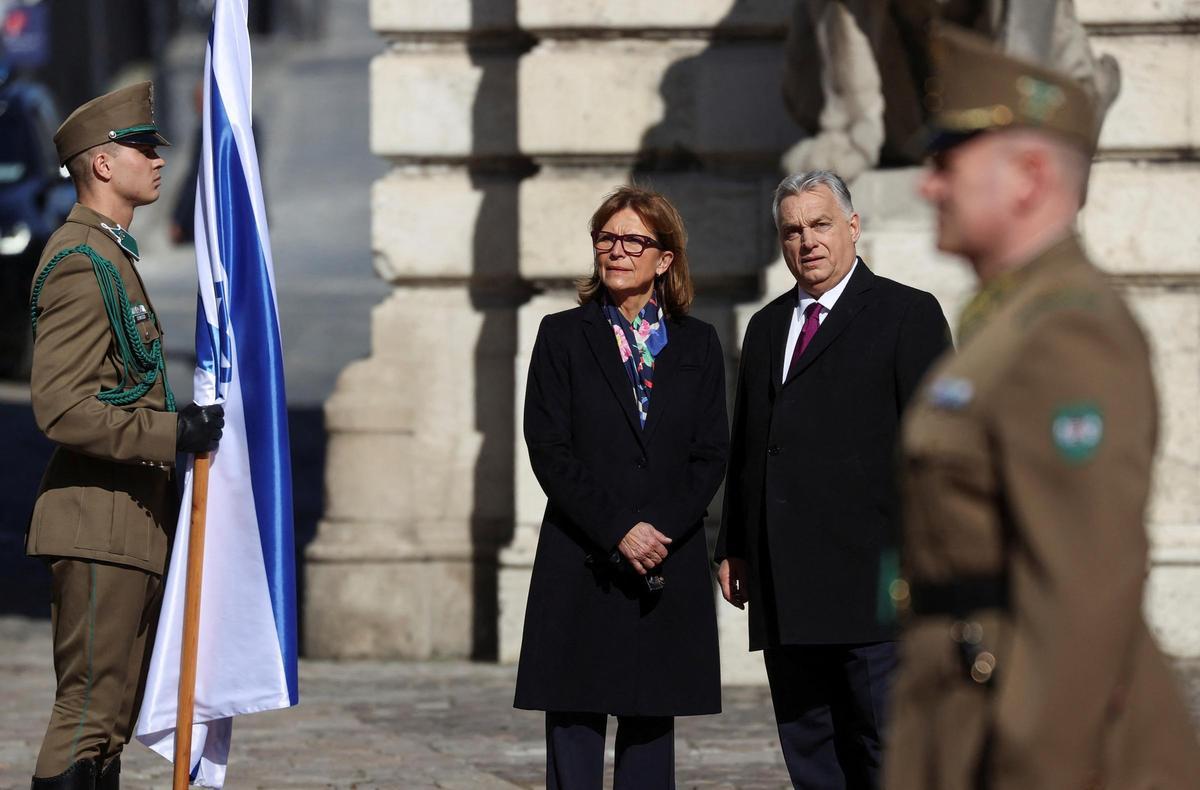 Orban recibe a Netanyahu en Budapest