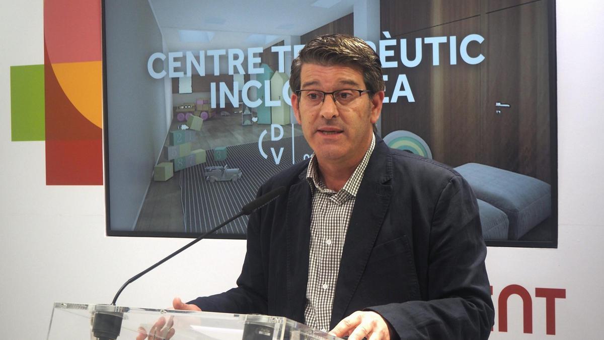El alcalde de Ontinyent, Jorge Rodríguez