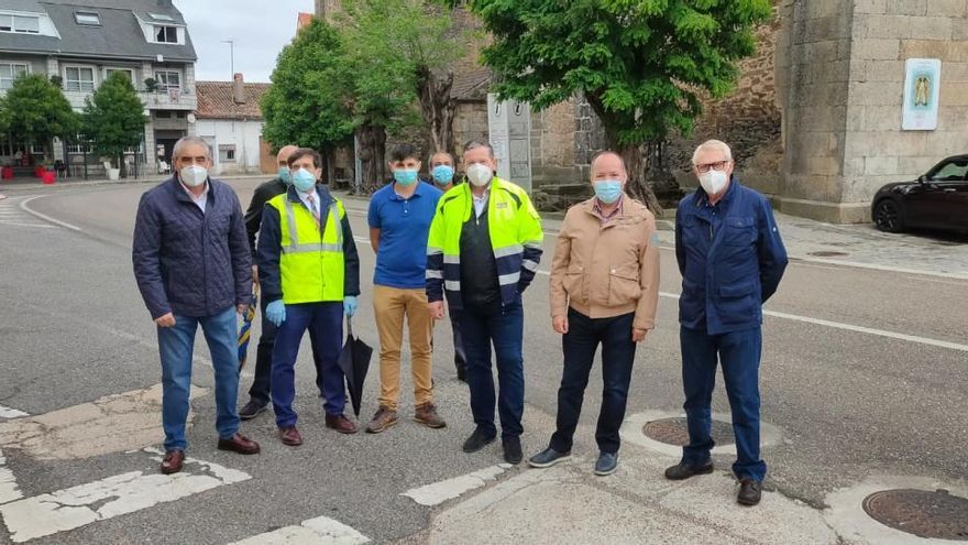 Nueva capa de rodadura para la carretera entre Alcañices y Bercianos de Aliste