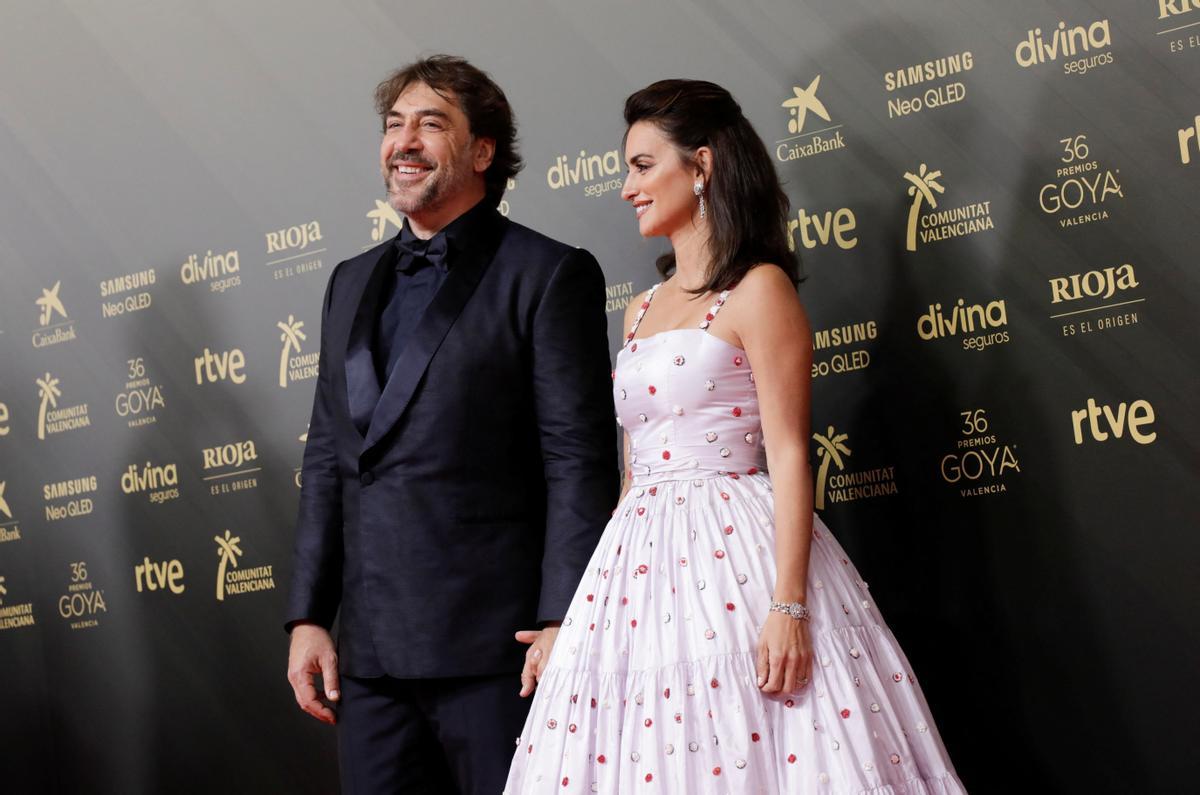 Todas las imágenes de la alfombra roja de los Premios Goya en València