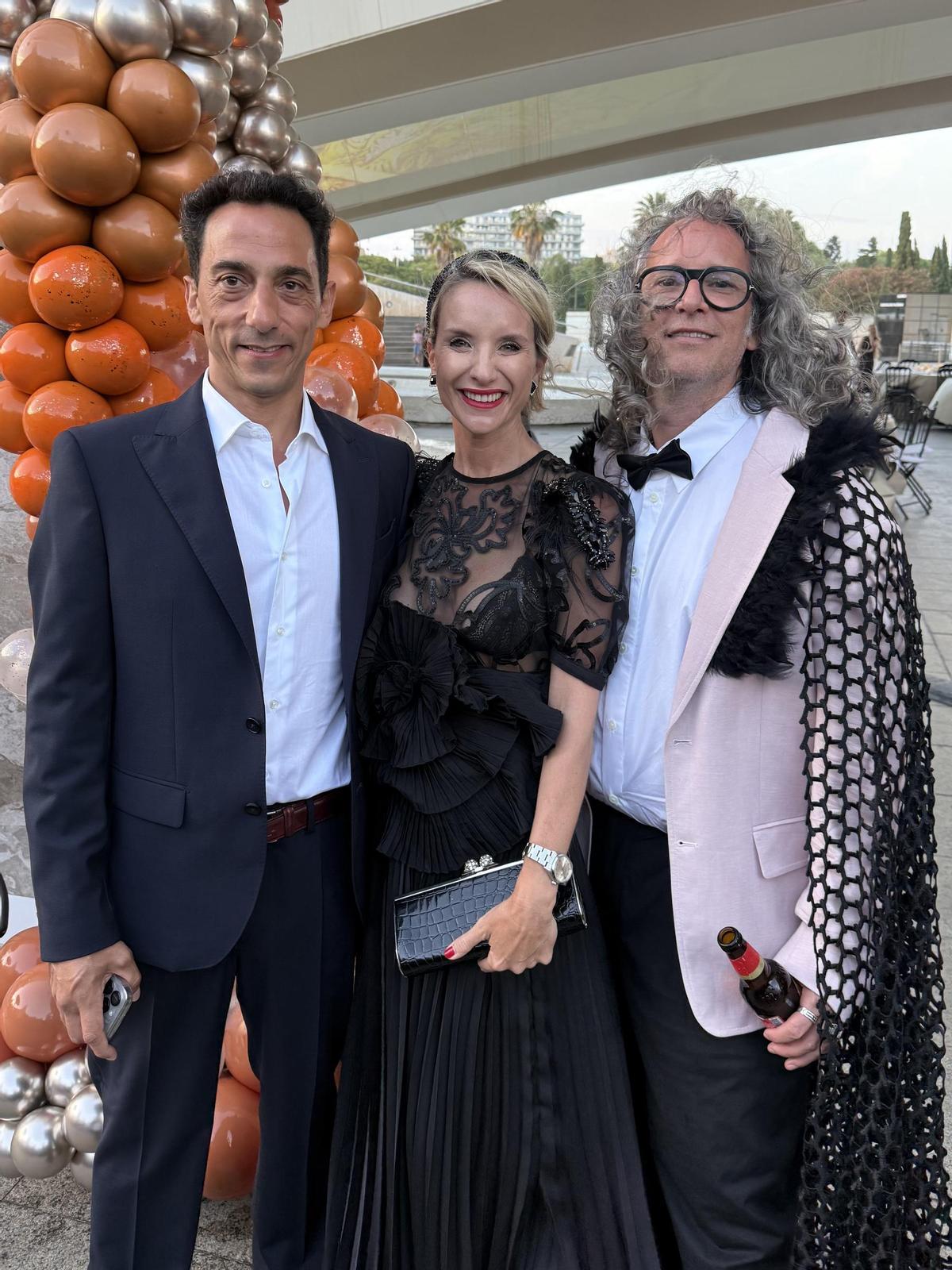 Ignacio Fossati, Caro Alonso Delconte, Abraham Sebastián