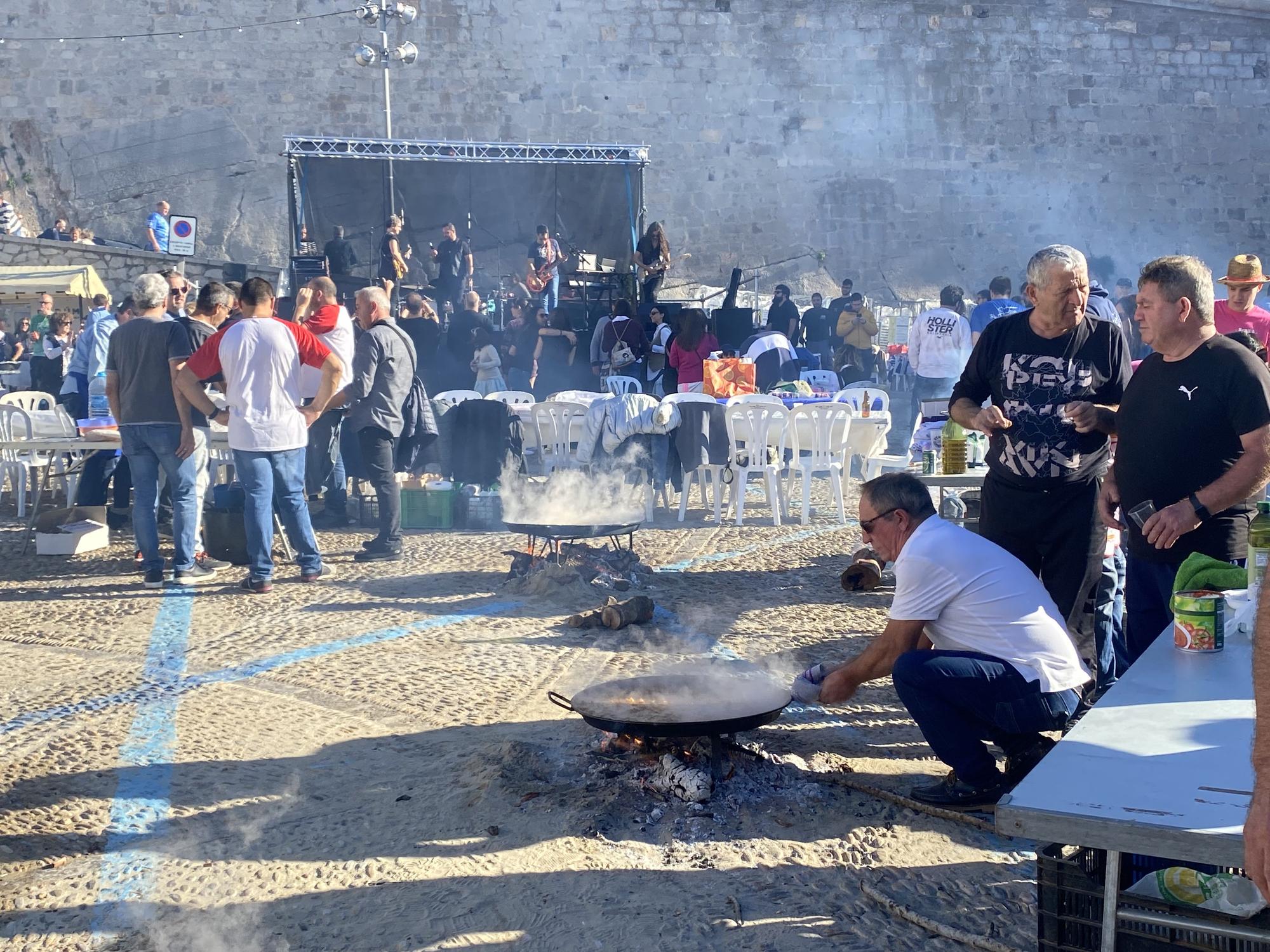 Todas las fotos del Día de las Paellas de Peñíscola en las fiestas de invierno