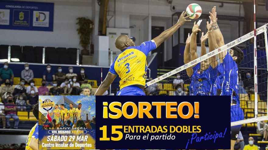 ¡LA PROVINCIA te invita a vivir la emoción del CV Guaguas! Sorteamos entradas dobles para los partidos de play-offs