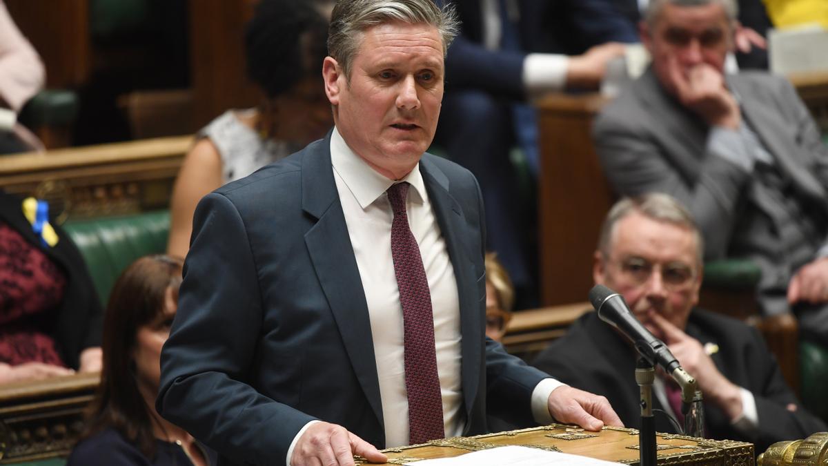 El líder del partido Laborista británico, Keir Starmer.