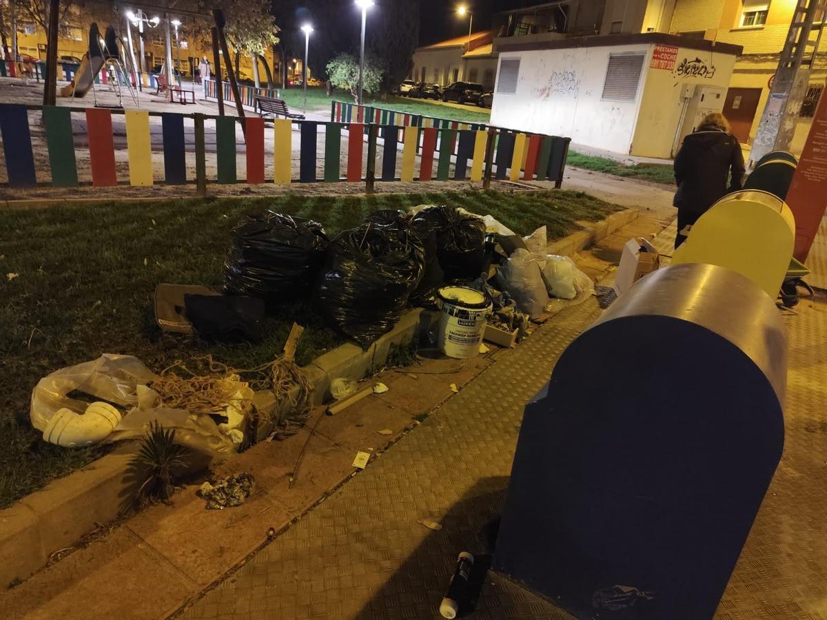 Plaza de la Fuente, La Alberca, el pasado mes de febrero