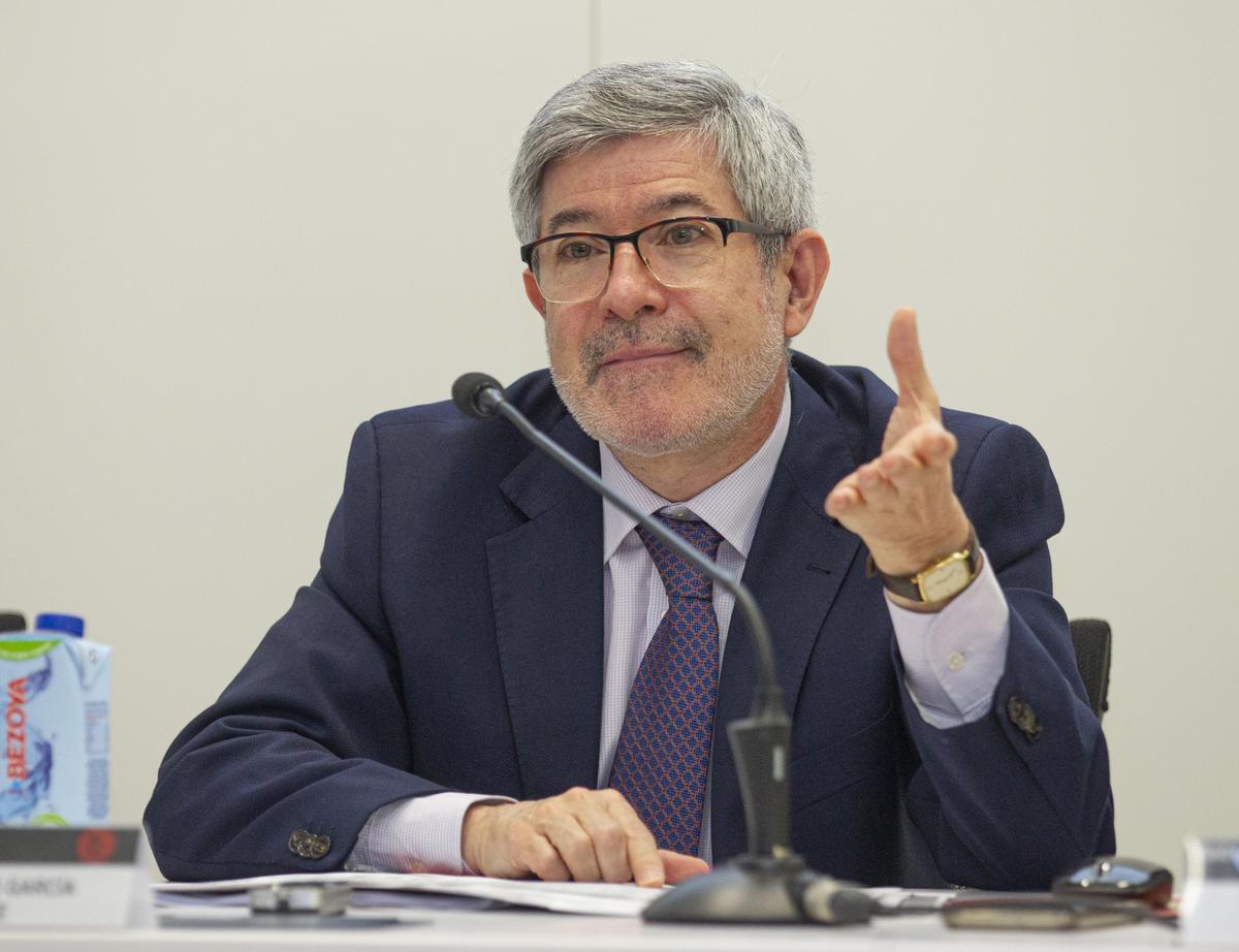 El presidente del Colegio de Economistas de Alicante, Francisco Menargues.
