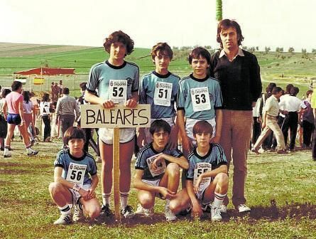 Joan Pons ha entrenado a varias generaciones de atletas. |