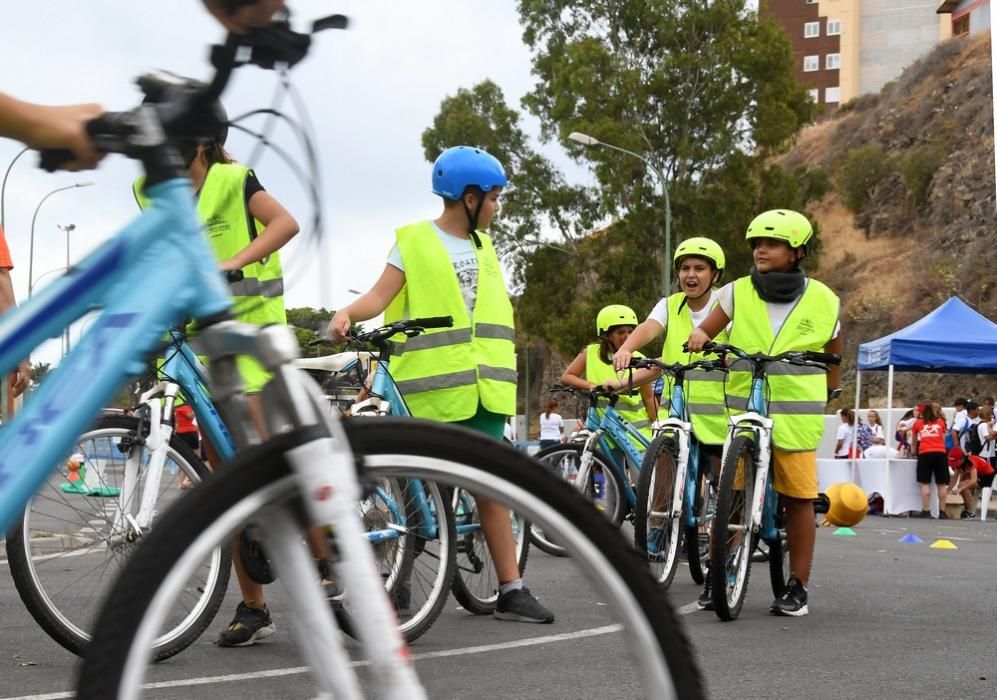 Actividad escolar en la Semana Europea de la Movilidad