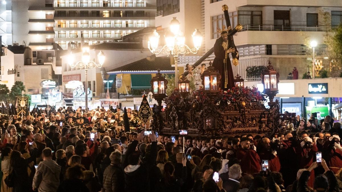 Ntro Padre Jesus Nazareno , de la cofradia de los Dolores de Torremolinos.