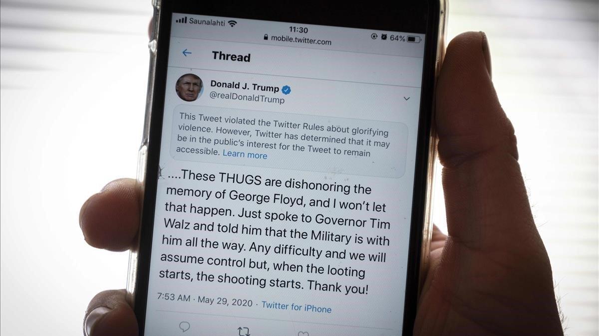 zentauroepp53571307 topshot the twitter page of us president donald trump s is200702184651 zentauroepp53571307 topshot the twitter page of us president donald trump s is200702184651