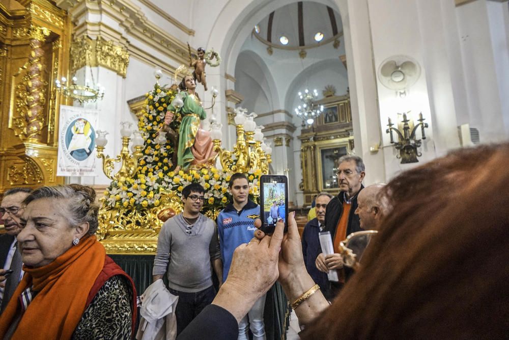 Catral celebra la romería de Santa Águeda y su mer