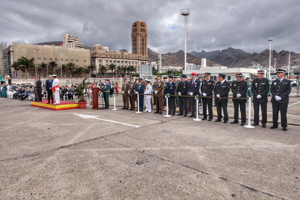 La Guardia Civil celebra en La Palma el 35º aniversario de la