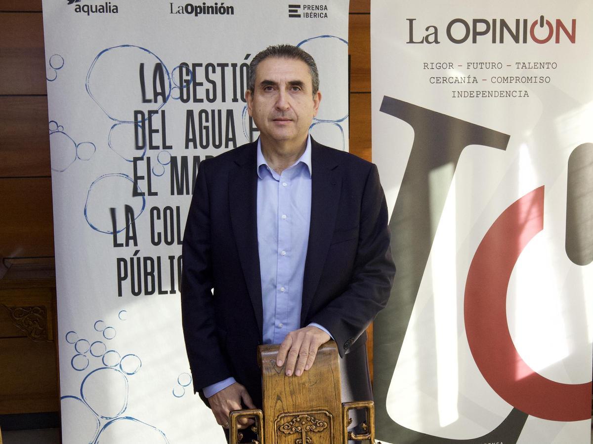 Higinio Martínez / Director de aqualia de la delegación de la Región
