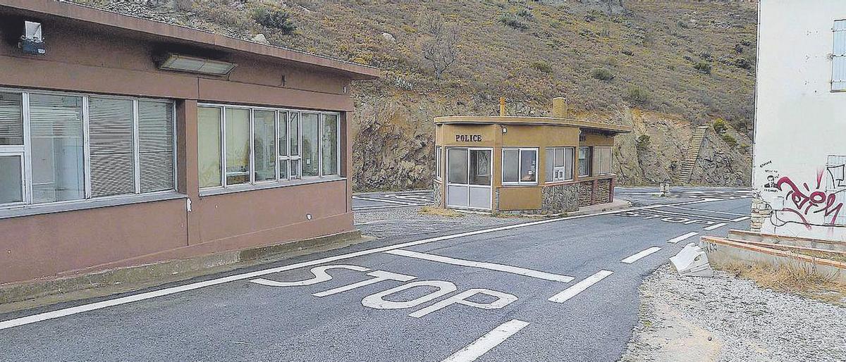 L'entrada a França, des de Portbou.