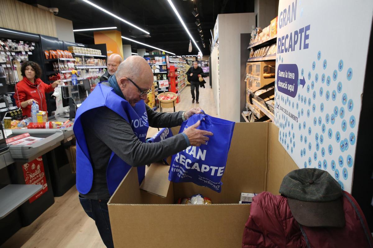 Inician la campaña solidaria para el Banco de Alimentos en Barcelona