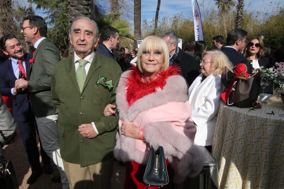 María Luisa Cobos, ex presidenta de la AECC, en la gala.